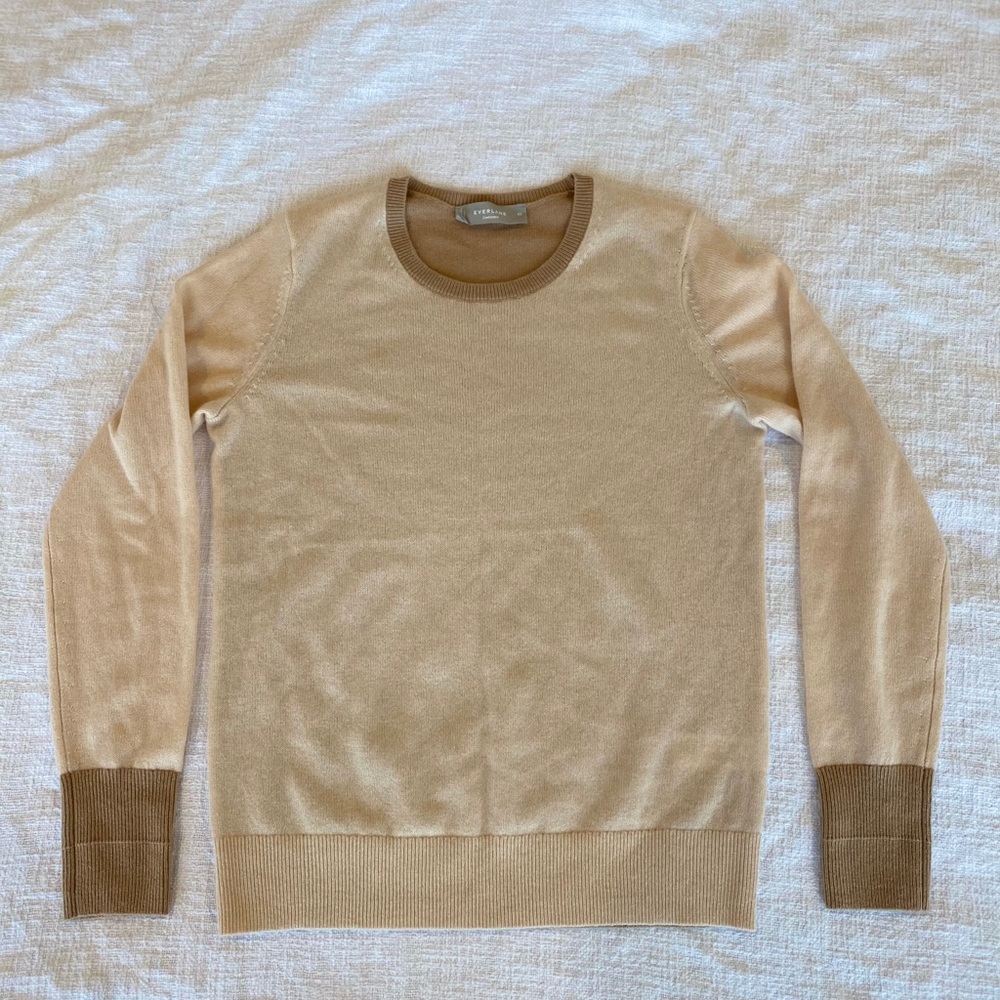 Everlane cashmere crewneck sweater